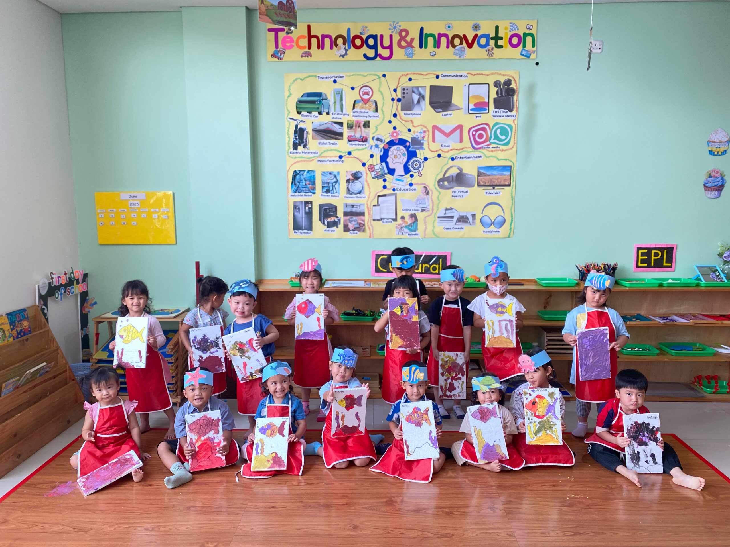 Dive into the “Sea of Wonder”: Rajendra Adhi Montessori School’s Pop-Up Class for Young Explorers!